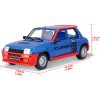 Bburago Renault 5 Turbo 1:24 modrá