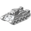 Zvezda T-34/76 mod.1943 Uralmash (1:35)