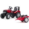 FALK - Šlapací traktor Case IH Puma 240CVX s vlečkou
