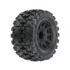 Pro-Line kolo 3.8", pneu Badlands MX38 HP Belted, disk Raid H17 černý (2ks)