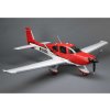 E-flite Cirrus SR-22T 1.5m červený SAFE Select BNF Basic