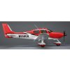 E-flite Cirrus SR-22T 1.5m červený SAFE Select BNF Basic
