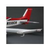 E-flite Cirrus SR-22T 1.5m červený SAFE Select BNF Basic