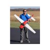 E-flite Cirrus SR-22T 1.5m červený SAFE Select BNF Basic