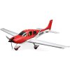 E-flite Cirrus SR-22T 1.5m červený SAFE Select BNF Basic