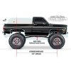 RC auto Traxxas TRX-4 Chevrolet K10 1979 4WD RTR 1:10 (cervena)