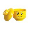 LEGO Storage Head Large - šťastný chlapec