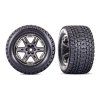 6764 Black Chrome Wheels w Gravix Tires 54127616
