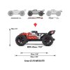 RC auto Arrma Kraton 4S V2 BLX 4WD RTR 1:10 (zelena)