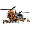 LEGO City - Helikoptéra na průzkum džungle v základním táboře