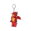 LEGO svítící klíčenka - Červený drak