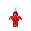 LEGO svítící klíčenka - Červený drak