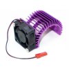 HLINÍKOVÝ CHLADIČ MOTORU S VENTILÁTOREM