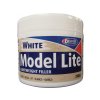 Model Lite White lehký tmel bílé barvy 240ml