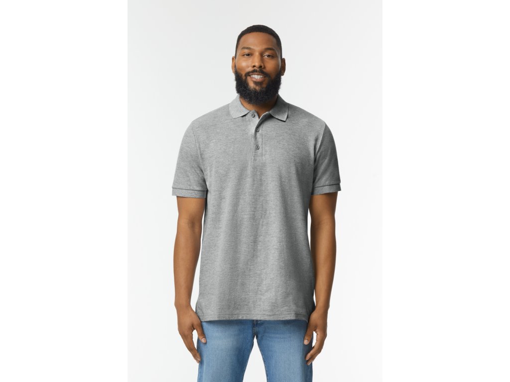 PREMIUM COTTON® ADULT DOUBLE PIQUÉ POLO