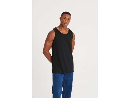 TRI-BLEND VEST (Barva Heather Black, Velikost S)