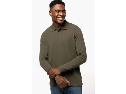 MEN'S LONG-SLEEVED POLO SHIRT