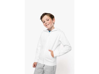 KIDS FULL ZIP HOODED SWEATSHIRT