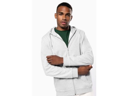 FULL ZIP HOODED SWEATSHIRT