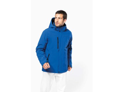 MEN'S HOODED SOFTSHELL LINED PARKA