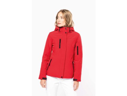 LADIES’ HOODED SOFTSHELL LINED PARKA