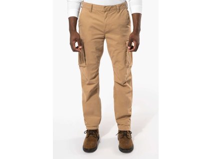 MEN'S MULTIPOCKET TROUSERS (Barva Černá, Velikost 38)