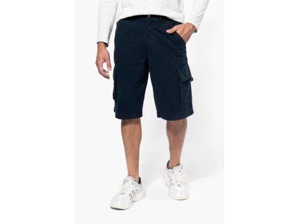 MULTI POCKET SHORTS (Barva Modrá, Velikost 40)