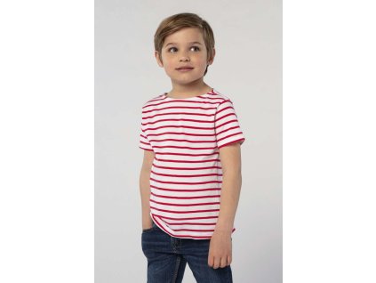 SOL'S MILES KIDS' - ROUND NECK STRIPED T-SHIRT