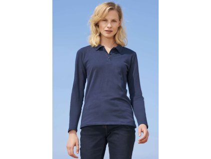 SOL'S PERFECT LSL WOMEN - LONG-SLEEVE PIQUÉ POLO SHIRT