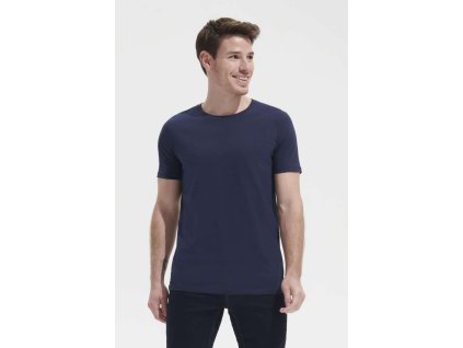 SOL'S MILLENIUM MEN - ROUND-NECK T-SHIRT (Barva Deep Black, Velikost S)