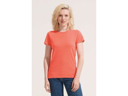 SOL'S CRUSADER WOMEN - ROUND-NECK FITTED JERSEY T-SHIRT (Barva Apple Green, Velikost S)