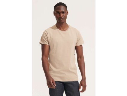 SOL'S CRUSADER MEN - ROUND-NECK FITTED JERSEY T-SHIRT (Barva Deep Black, Velikost XS)