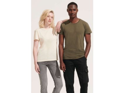 SOL'S RE CRUSADER - UNISEX ROUND-NECK T-SHIRT (Barva Deep Black, Velikost XS)