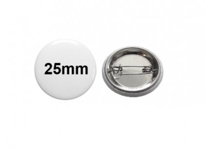 button placky 25 mm spendlik