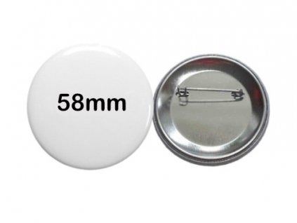 button placky 58 mm se spendlikem