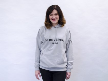 Šedá Strojařka Just Hoods