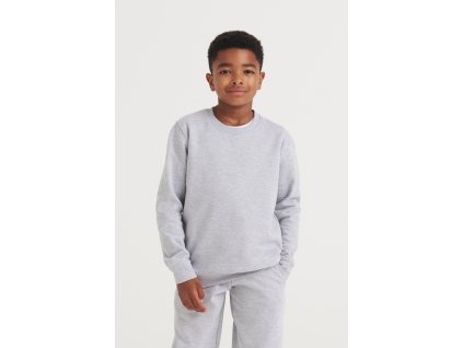 KIDS AWDIS SWEAT (Barva Arctic White, Velikost 5/6)
