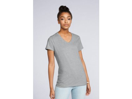 PREMIUM COTTON® LADIES' V-NECK T-SHIRT