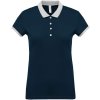LADIES’ TWO-TONE PIQUÉ POLO SHIRT