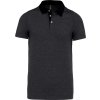 MEN'S TWO-TONE JERSEY POLO SHIRT