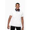 MEN'S TWO-TONE JERSEY POLO SHIRT