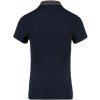 LADIES' TWO-TONE JERSEY POLO SHIRT