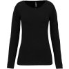 LADIES LONG-SLEEVED CREW NECK T-SHIRT