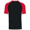 BASEBALL - SHORT-SLEEVED TWO-TONE T-SHIRT