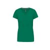 LADIES' SHORT-SLEEVED V-NECK T-SHIRT