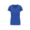 LADIES' SHORT-SLEEVED V-NECK T-SHIRT