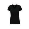 LADIES' SHORT-SLEEVED V-NECK T-SHIRT