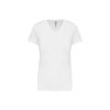 LADIES' SHORT-SLEEVED V-NECK T-SHIRT