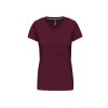 LADIES' SHORT-SLEEVED V-NECK T-SHIRT