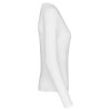 LADIES' LONG-SLEEVED V-NECK T-SHIRT